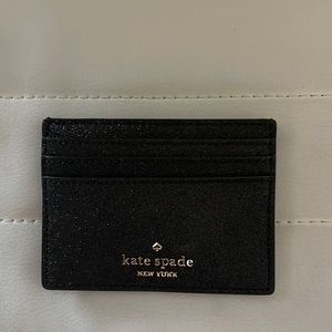SOLD kate spade Shimmy Glitter Card Holder